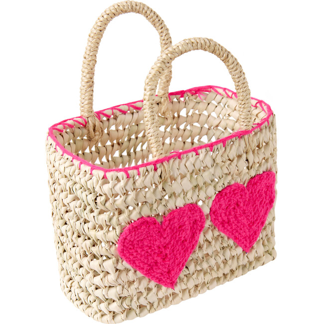 Heart Tote Bag, Pink
