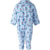 Bear Babygro, Blue - Onesies - 2 - thumbnail