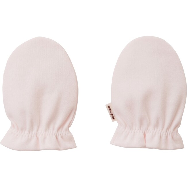 Soft Baby Mittens, Pink - Gloves - 2