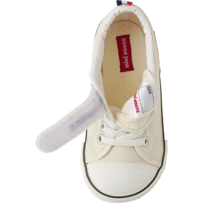 Classic Low-Top Kids’ Shoes, White - Sneakers - 7
