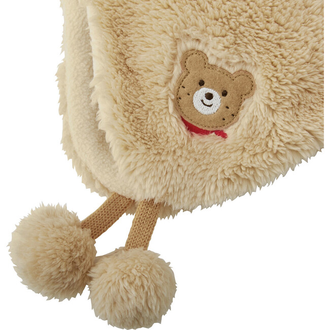 Marshmallow Bear Hat, Beige - Hats - 3