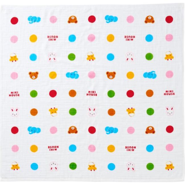 UV Protection Gauze Pile Hybrid Bath Towel, Multi