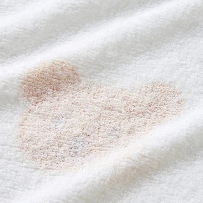 UV Protection Gauze Pile Hybrid Bath Towel, White - Towels - 5