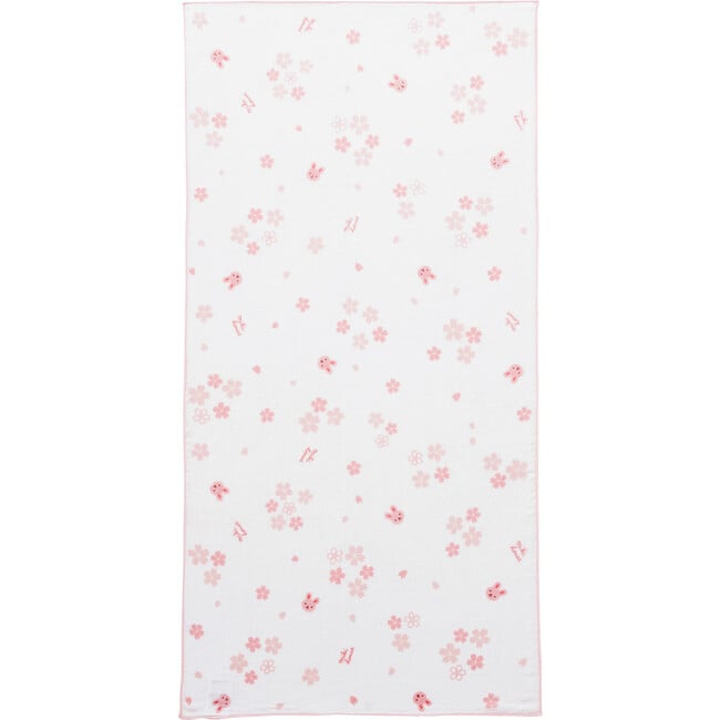 Flower Power Towel Baby Gift Set, Pink - Mixed Gift Sets - 3