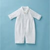3 Piece Ceremony Tuxedo Style Playsuit, White - Mixed Apparel Set - 5 - thumbnail