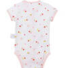 Short-Sleeve Onesie Bodysuit, Pink - Onesies - 2 - thumbnail