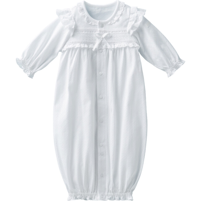 Embellished Ceremony Two Way Playsuit, White - Onesies - 1