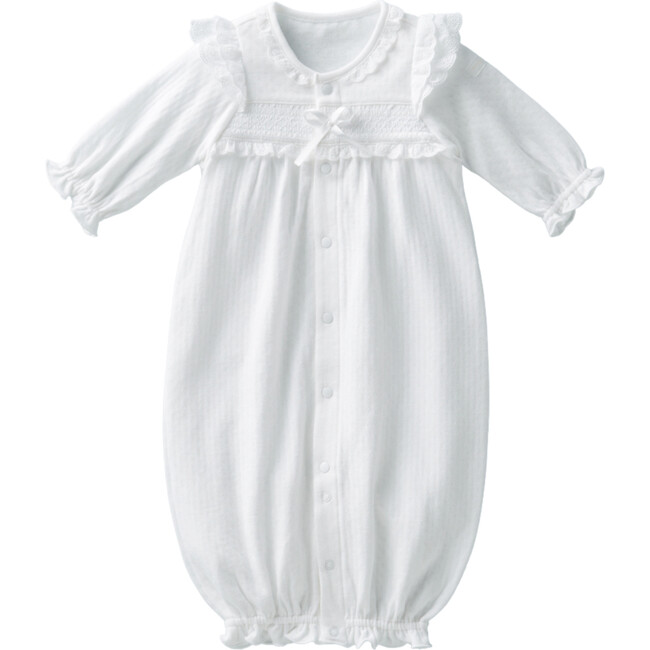 Lace Embellished Ceremony Two Way Playsuit, White