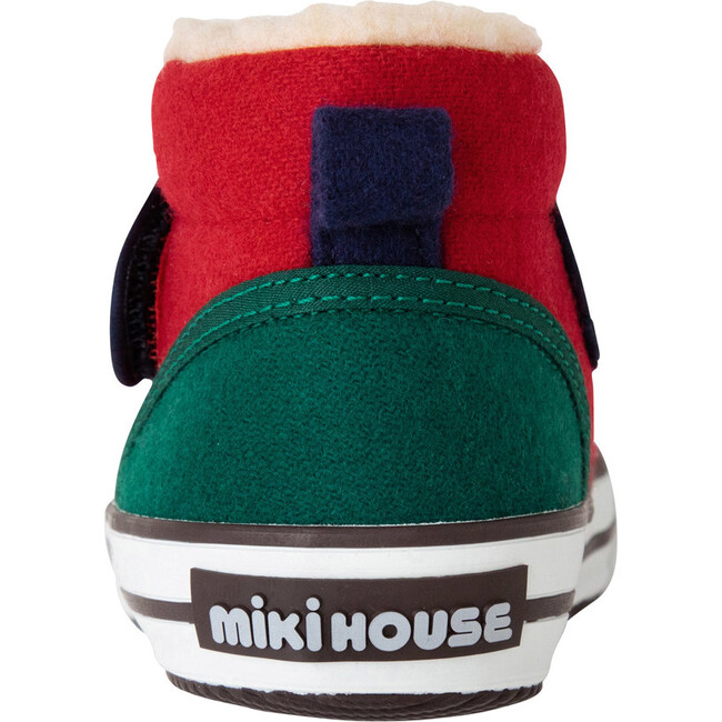 Sherpa-Lined High Top Sneaker, Multi - Sneakers - 2