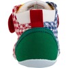 Patchwork Gingham High Top First Walker Shoes, Multi - Sneakers - 2