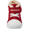 Sherpa-Lined High Top Second Shoes, Red - Sneakers - 6