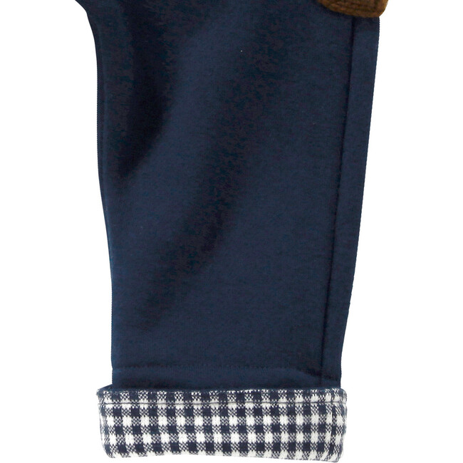Bear Sweatpants, Navy - Pants - 3