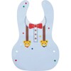 Mealtime Convertible Bib, SAX Blue - Bibs - 1 - thumbnail