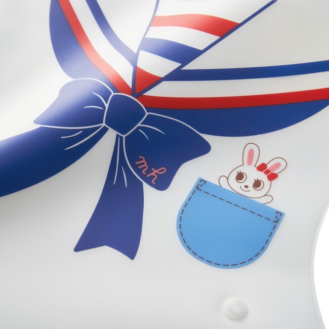 Mealtime Convertible Bib, White - Bibs - 3