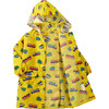 Pucci Choo-Choo Train Rain Coat, Yellow - Raincoats - 2 - thumbnail