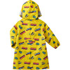 Pucci Choo-Choo Train Rain Coat, Yellow - Raincoats - 3 - thumbnail