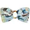 Tori Ties Bandeau Bikini Top, St. Barths Floral - Two Pieces - 1 - thumbnail