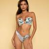 Tori Ties Bandeau Bikini Top, St. Barths Floral - Two Pieces - 2