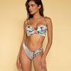 Tori Ties Bandeau Bikini Top, St. Barths Floral - Two Pieces - 5
