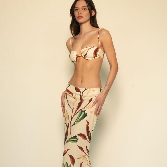 Simonette Bikini Top, Rooted Floral - Two Pieces - 4