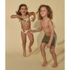 Mini Swim Trunk, Khaki - Swim Trunks - 2