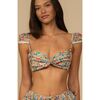 Cabana Bikini Top w/Trim, Florencia Floral - Two Pieces - 1 - thumbnail