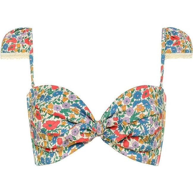 Cabana Bikini Top w/Trim, Florencia Floral