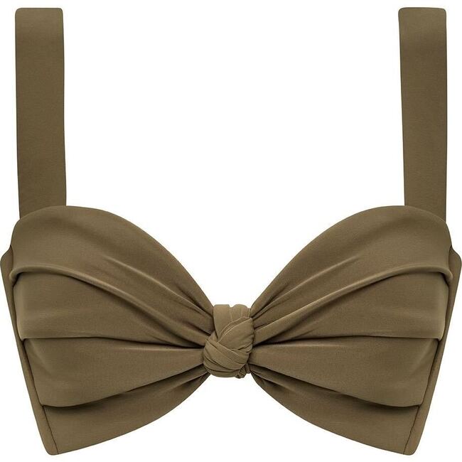 Hayden Bikini Top, Khaki