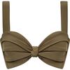 Hayden Bikini Top, Khaki - Two Pieces - 1 - thumbnail
