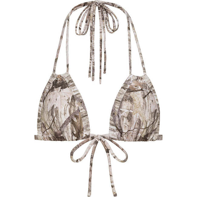 Euro Bow Bikini Top, Camo
