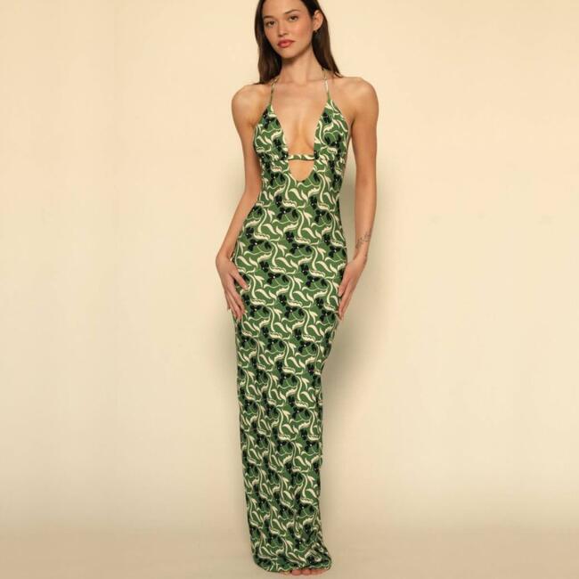 Emma Maxi Dress, Veronica Floral - Dresses - 4