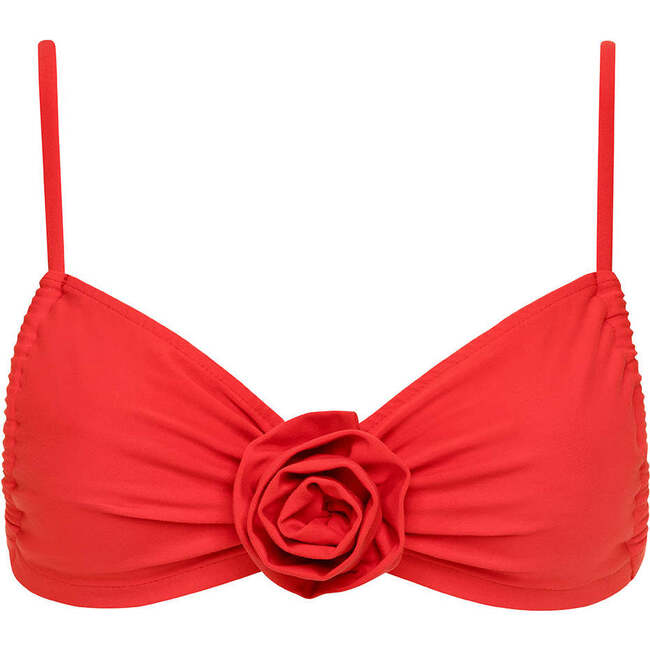 Devin Rosa Bikini Top, Cherry