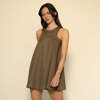 Hannah Dress, Khaki - Dresses - 4