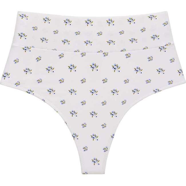 Added Coverage High Rise Bikini Bottom, Heidi Floral