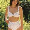 Added Coverage High Rise Bikini Bottom, Heidi Floral - Two Pieces - 5