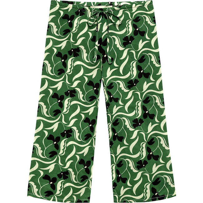 Mini Drawstring Wide Leg Pant, Veronica Floral