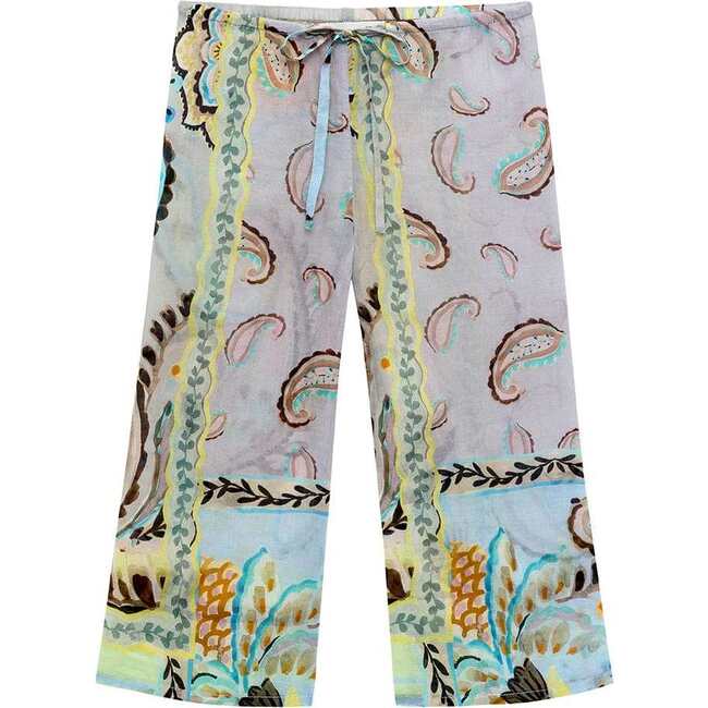 Mini Drawstring Pant, St. Barths Floral