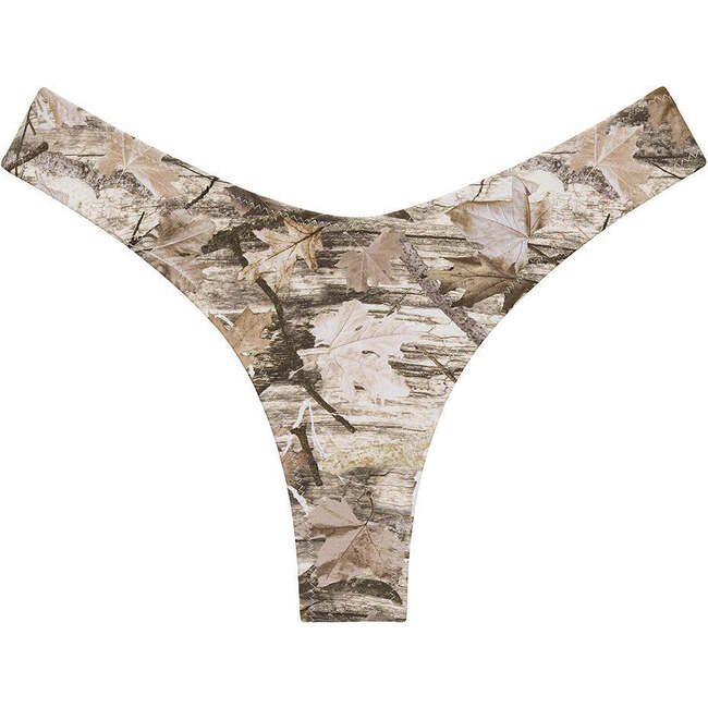 Lulu (Zig-Zag Stitch) Bikini Bottom, Camo