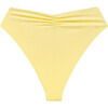Women's Yellow Pastel Paula Tie-Up Bikini Bottom - Two Pieces - 3