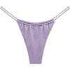 Women's Lilac Sparkle Brasil Bikini Bottom - Two Pieces - 3 - thumbnail