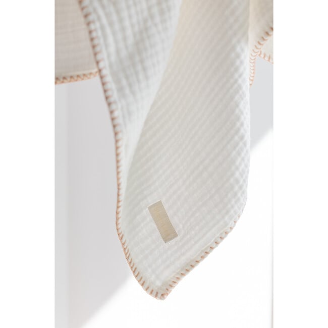 4 Layer Muslin Blanket, White - Blankets - 3