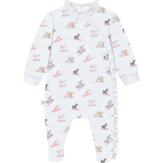 Ski Pups Girl Baby Pajama