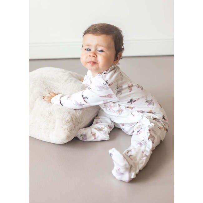 Ski Pups Girl Baby Pajama