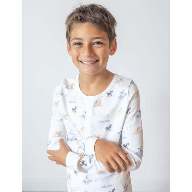 Ski Pups Boy Long Pajama Set - Pajamas - 3