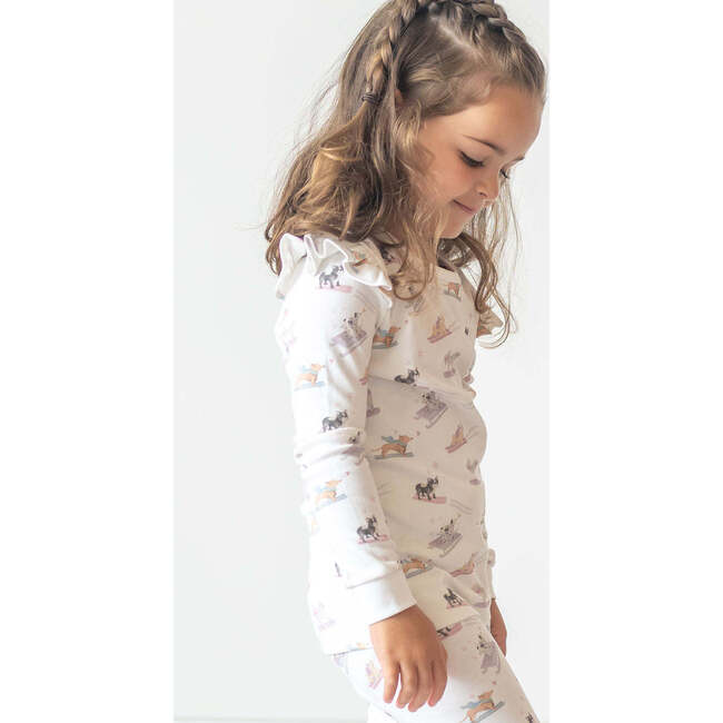 Ski Pups Girl Long Pajama Set - Pajamas - 5