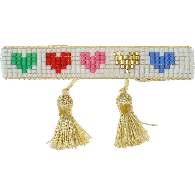 Kids' Rainbow Hearts Bracelet - Bracelets - 1