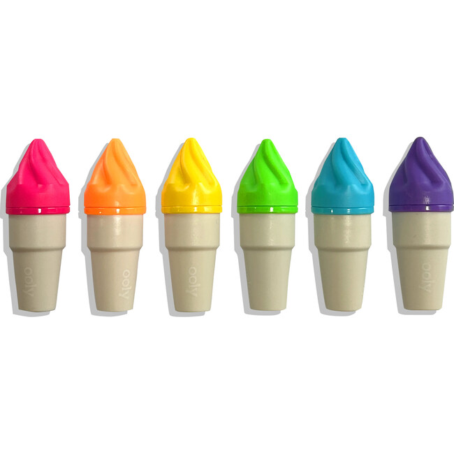 Sweet Scoops Neon Highlighters Strawberry Scent