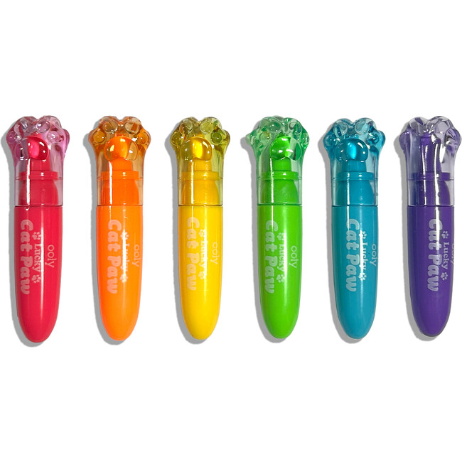 Lucky Cat Paw Neon Highlighters Berry Scent, Multi - Arts & Crafts - 3