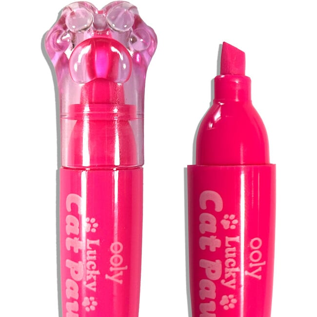 Lucky Cat Paw Neon Highlighters Berry Scent, Multi - Arts & Crafts - 4