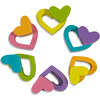 Hearts In Bloom Erasers Set of 6 - Arts & Crafts - 4